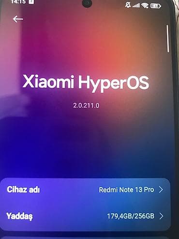 xş: Redmi Note 13 Pro, 256 GB, rəng - Qara, Face ID — 4