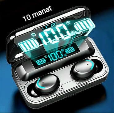 baseus bowie e3 qiymeti: Simsiz (Bluetooth) Qulaqcıqlar, rəng - Qara — 8