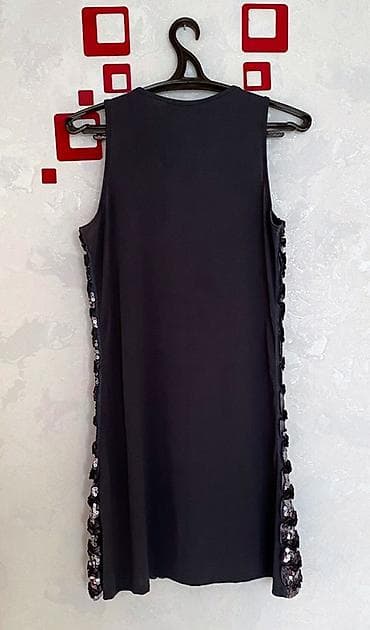 вечерние платье: Biserli Gümüşü Ziyafət Gecə Donu - Model: qolsuz, yuvarlaq yaxalı — 3