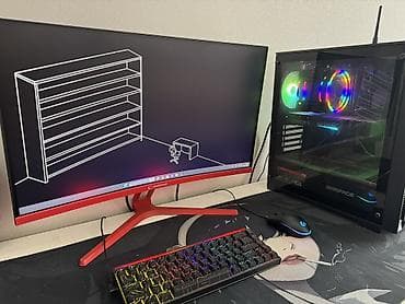 💻 Gaming Kompüter Komplekti Satılır (Monitor daxil) Şəxsi istifadə