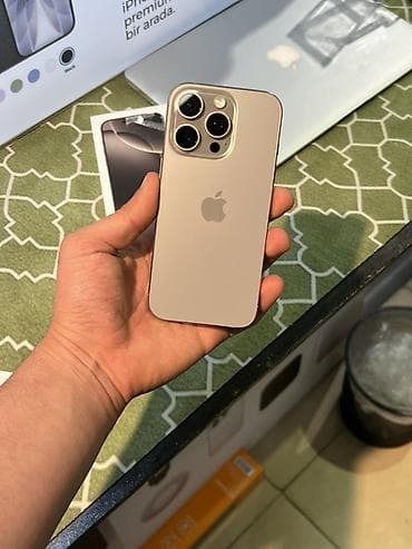 iphone barter edilir: IPhone 16 Pro, Natural Titanium, Face ID — 10