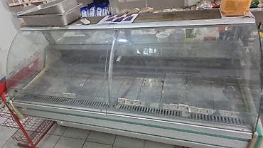 Vitrin soyuducu satılır. - Model: mağaza üçün şüşə önlü vitrin tipli
