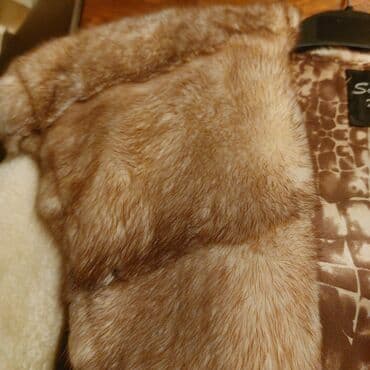 шуба: Натуральная норковая оригинальная шуба с раскошным капюшоном — 5