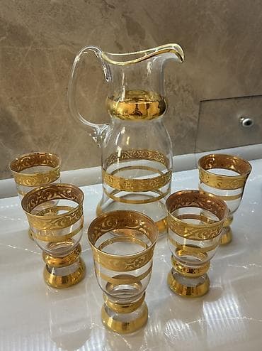 qab: Rəng - Qızılı, Şüşə, 5, 1,5 bucket volume l — 3