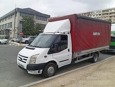 Yüklərin daşınması üçün tentli yük maşını (Ford Transit tipli)