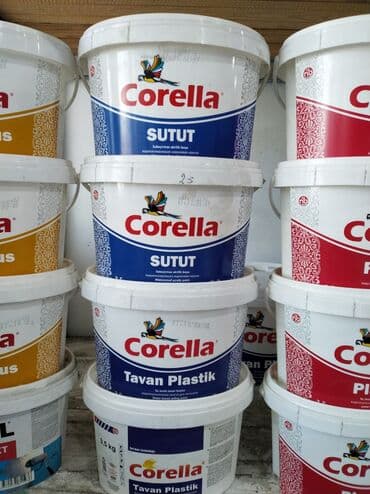 tikkurila boyalari qiymetleri: Boya İç işlər üçün, rəng - Ağ — 1