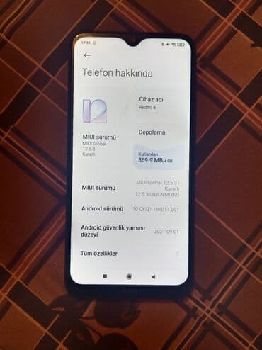 Redmi 8, 64 GB, rəng - Göy, İki sim kartlı lalafo.az -da Redmi 8, 64 GB, rəng - Göy, İki sim kartlı