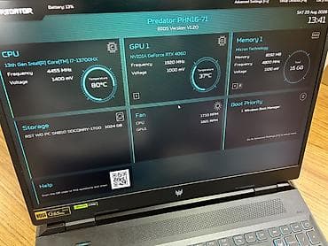 neo glo: İşlənmiş Acer Predator, 16 ", Intel Core i7, 1 TB, Ödənişli çatdırılma — 6