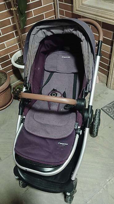 Maxi-Cosi Mara bebek arabası - Rəng: bənövşəyi/boz salon, qəhvəyi — 2