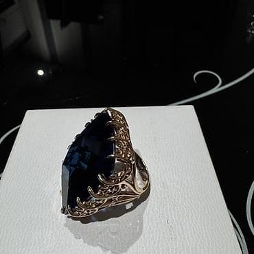 polad uzuk: Üzük, Sarı qızıl, Topaz — 2