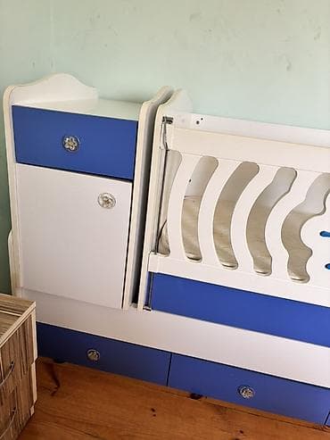 boru: Uşaq beşiyi az istifadə olunub 95 aznə satılır real alıcıya cuzi — 5