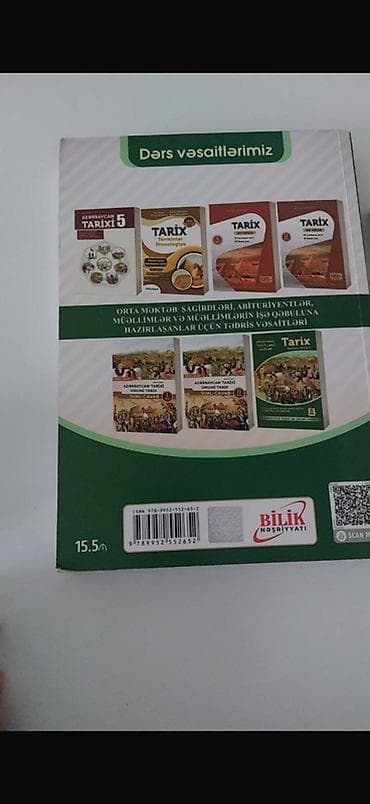 Testlər: Məhsul: “Tarix – Mövzu Sınaq Testləri, Quizlər” (Anar İsayevin — 2