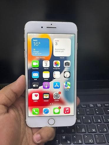 iphone 8 plus irşad: IPhone 7 Plus, Qızılı, Barmaq izi — 1
