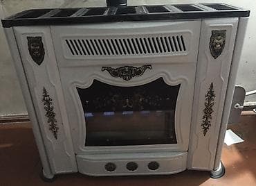 Kamin Peçi, yanacaq - Qaz