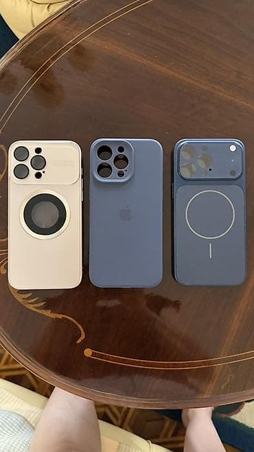 Məhsul: iPhone üçün MagSafe uyğun qoruyucu örtüklər (3 ədəd) 15Pro Nax