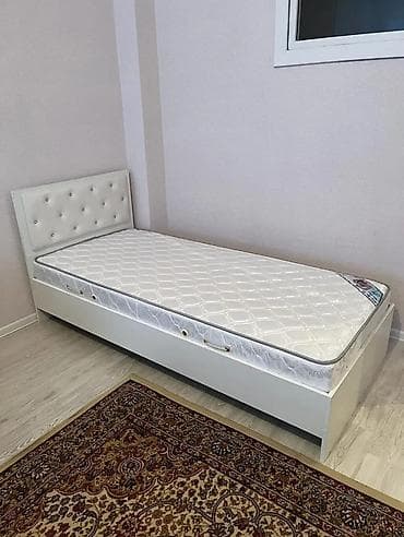 Təknəfərlik çarpayı, Bazasız, Matras ilə, Siyirməsiz — 3