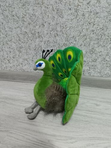 dovşan oyuncaq: Dinozavr ~35 sm Ördək ~25 sm Tovuz quşu ~ 20sm Tutuquşu ~ 20 sm — 2