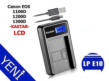 Kastar LP E10 USB-LCD adaptor Canon 1100D adaptor Canon 1200d adaptoru — 1