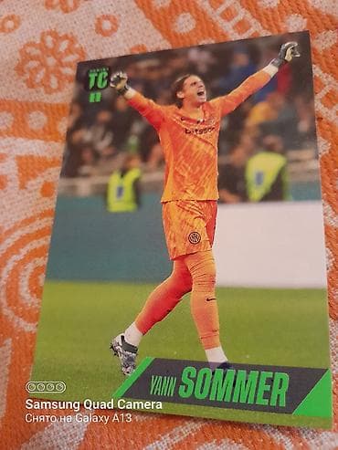 oyun kart: Panini “Top Class” kolleksiya kartı – Yann Sommer (qapıçı), Inter — 1