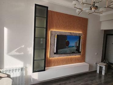 Sifarişlə ofis mebeli: Siyirməli, Polkalı, MDF — 8