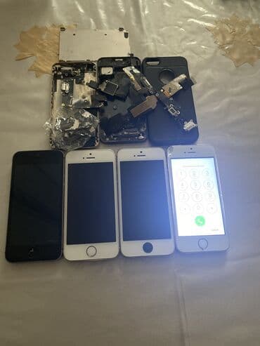 iphone x qiriq: IPhone 5s, Gümüşü — 1