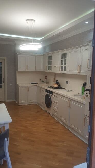 ремонт кухни в хрущевке: Təmirdən sonrakı dəbli interyerlə təqdim olunur geniş dəhliz və rahat — 18