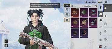 qara ketler: PUBG Mobile hesabı 63 lv göz bandı var real alçya endirim var — 8