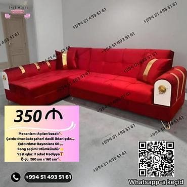 Künc divan, Yeni, Açılan, Bazalı, Parça, Şəhərdaxili pulsuz çatdırılma