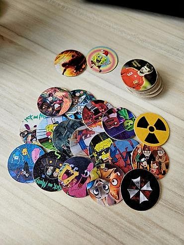 🎨 Sifarişlə Fişkalar / "Caps" lər 🔥 İstədiyiniz dizaynda fişka (caps)