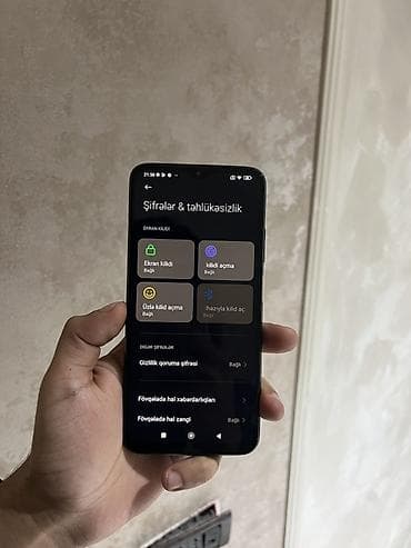Kompüter, noutbuk və planşetlər: Redmi 9T, 128 GB, rəng - Qara, Barmaq izi — 5
