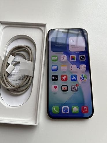 telfolar: IPhone 15 Pro, 256 GB, Natural Titanium, Face ID — 2