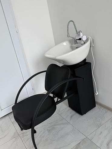 salon stol: Salon üçün saç yuma stansiyası - Komplekt: keramik yuma kasası, kran — 3