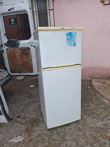 işlənmiş qaz peci: İşlənmiş 2 qapılı Dnepr Soyuducu Satılır, rəng - Ağ — 1