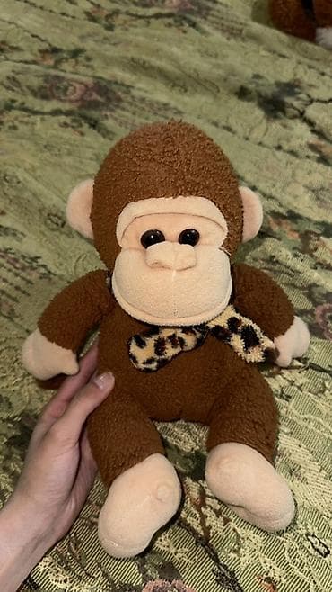 toy gulləri: Pliş Meymun Oyuncağı - Yumşaq, toxuması rahat materialdan hazırlanıb — 1