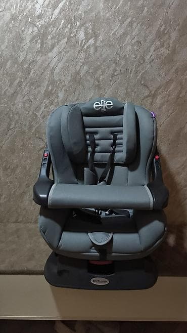 Uşaq arabaları: Uşaq avtomobil oturacağı – DELLJAN Elite Plus, boz rəng — 6