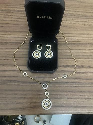 В комплекте: Серьги, Bvlgari, Желтое золото, 585 проба, 27 г
