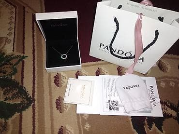 комплект: В комплекте: Колье, Pandora, Серебро, 925 проба — 2