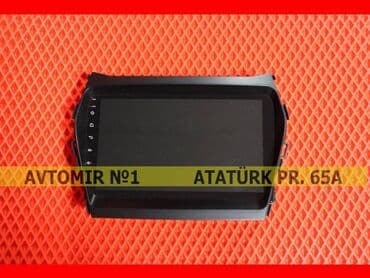 masin ucun monitorlar qiymeti: Hyundai Santafe 2013 android monitor DVD-monitor ve android monitor — 1