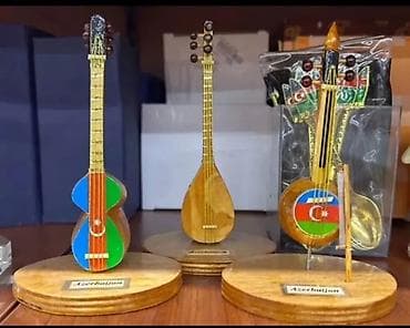 Miniatür musiqi alətləri – dekorativ suvenirlər Milli musiqi alətləri