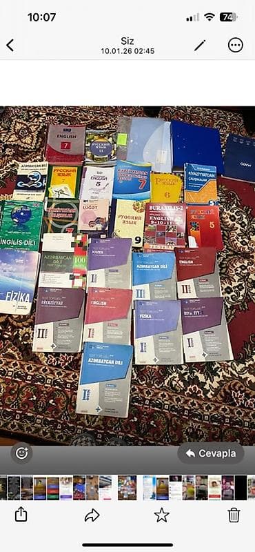 Məktəb dərsliyi və hazırlıq vəsaitləri paketi - Fənlər: Azərbaycan