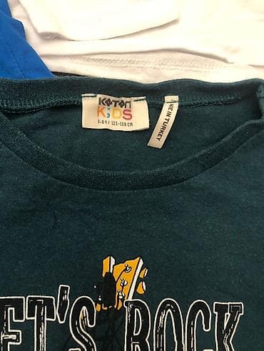 Koftalar, sviterlər: Futbolka, Oğlan üçün, 7 - 8 yaş — 5