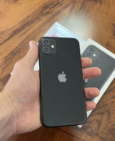 Daraq panellər: IPhone 11, 64 GB, Qara, Face ID — 4