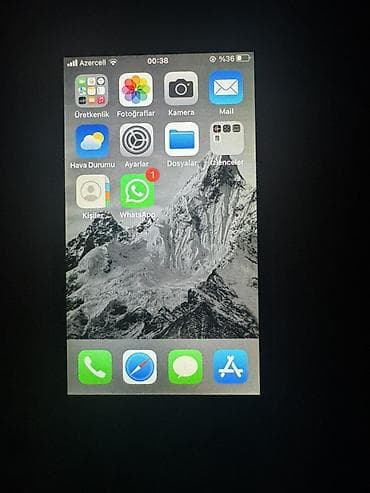 apple mac mini: IPhone SE, Space Gray, Barmaq izi — 1