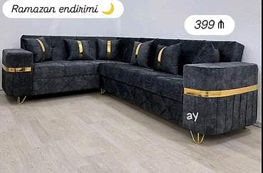 Künc divan, Qonaq otağı üçün, Bazalı, Açılan
