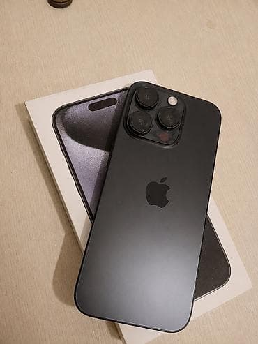 philips xenium 9@9d: IPhone 15 Pro, 256 GB, Blue Titanium, Face ID, Simsiz şarj, Sənədlərlə — 1