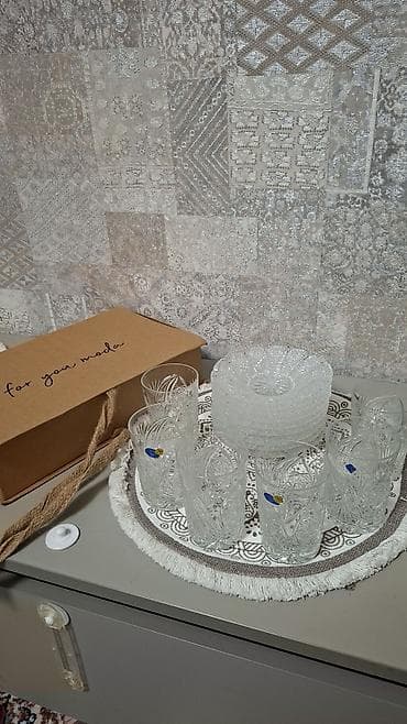 Çexiya Bohemia xrustal 2 ədəd stəkan 30 manat, 6 xrustal stəkan və lalafo.az -da Çexiya Bohemia xrustal 2 ədəd stəkan 30 manat, 6 xrustal stəkan və