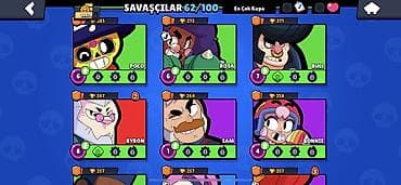 Playstation: Brawl Stars hesabı – geniş məzmunlu oyun profili( 5 ilik hesabdr — 9