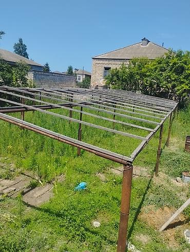 demir ferma satilir: Metal konstruksiya – istixana/üzüm çardağı karkası Hündürlüyü 4 metr — 9