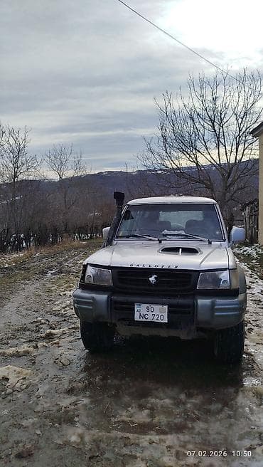 kreditle masin: Hyundai Galloper: 2.5 л | 1997 г. Внедорожник — 2