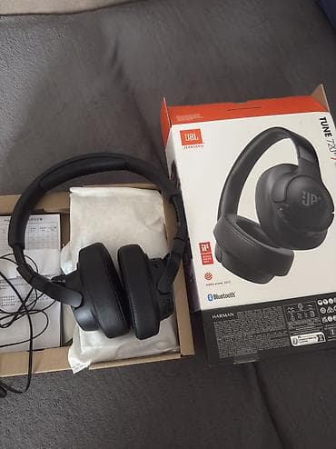 micro nauşnik: Yeni Simsiz (Bluetooth) Qulaqcıqlar, JBL, rəng - Qara — 2